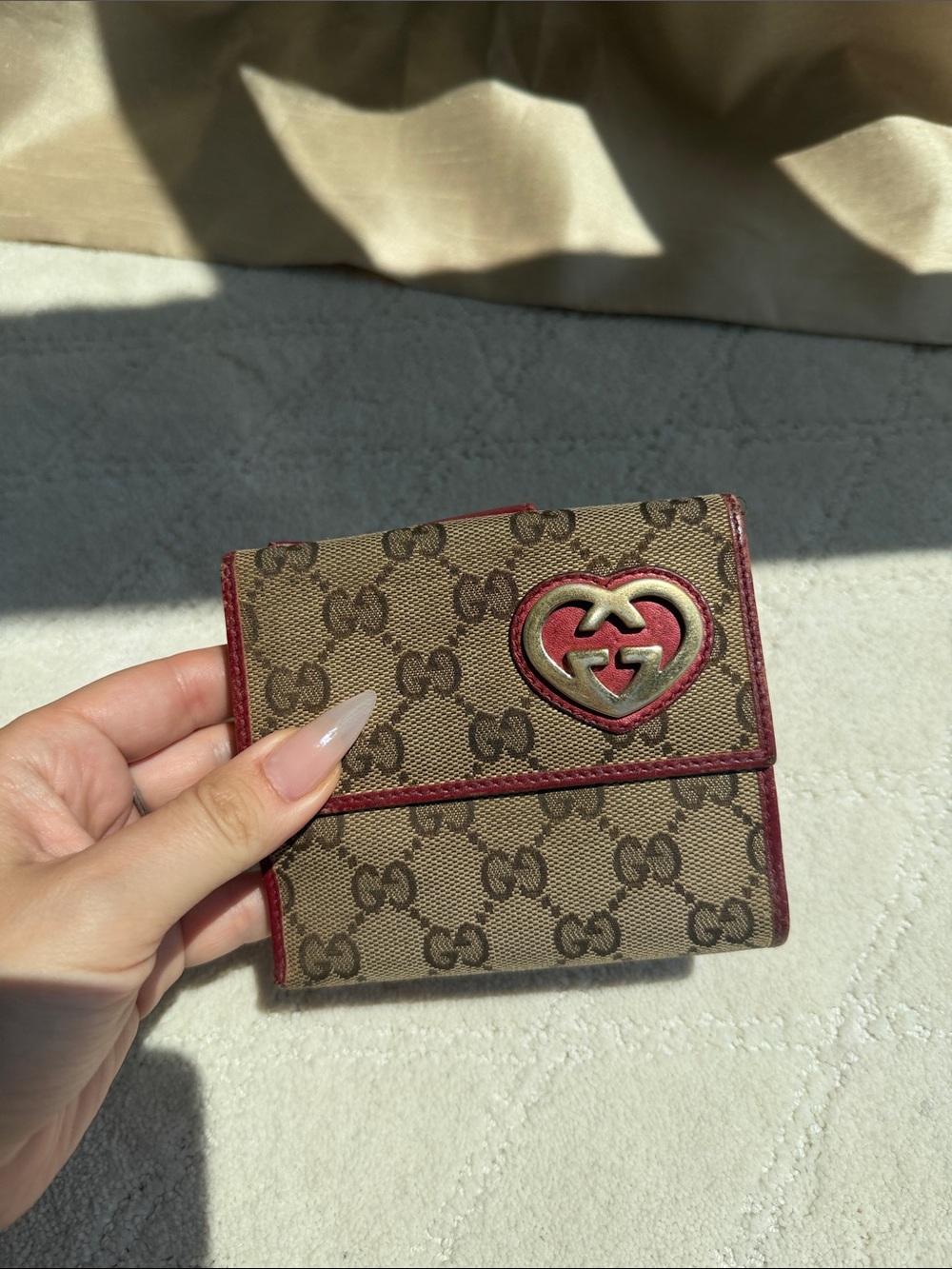 Gucci Heart Wallet